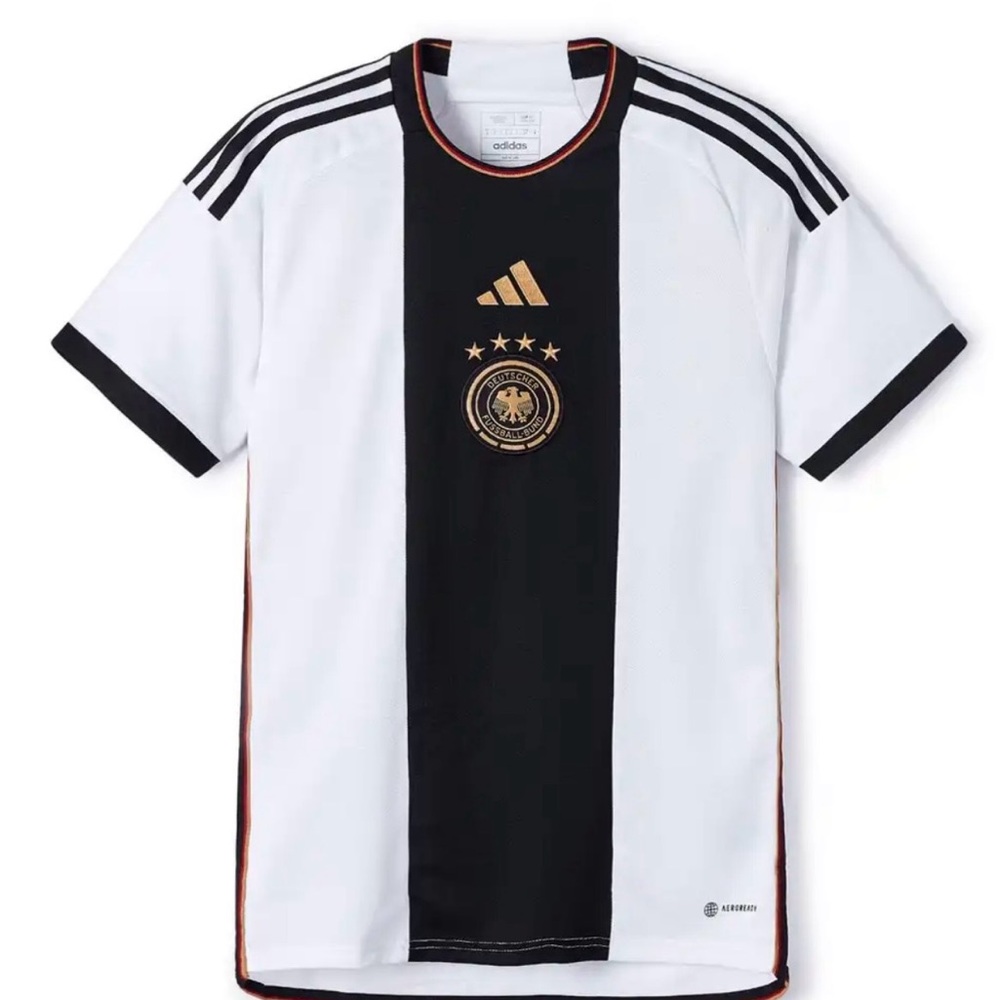 Adidas Authentic Germany 22 Home Jersey Size Men’s Medium